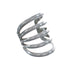 Native American Zuni Genuine Sterling Silver Ear Cuff AX124322
